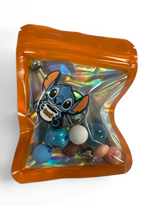 Create Your Own Stitch Keychain Kit – Cute, Custom & So Much Fun! 💙